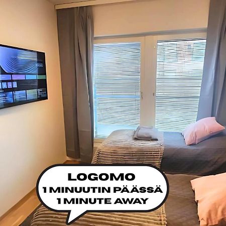 Ferienwohnung Laadukas Kalustettu Yksioe Logomolla 1-2Hloe Turku Exterior foto