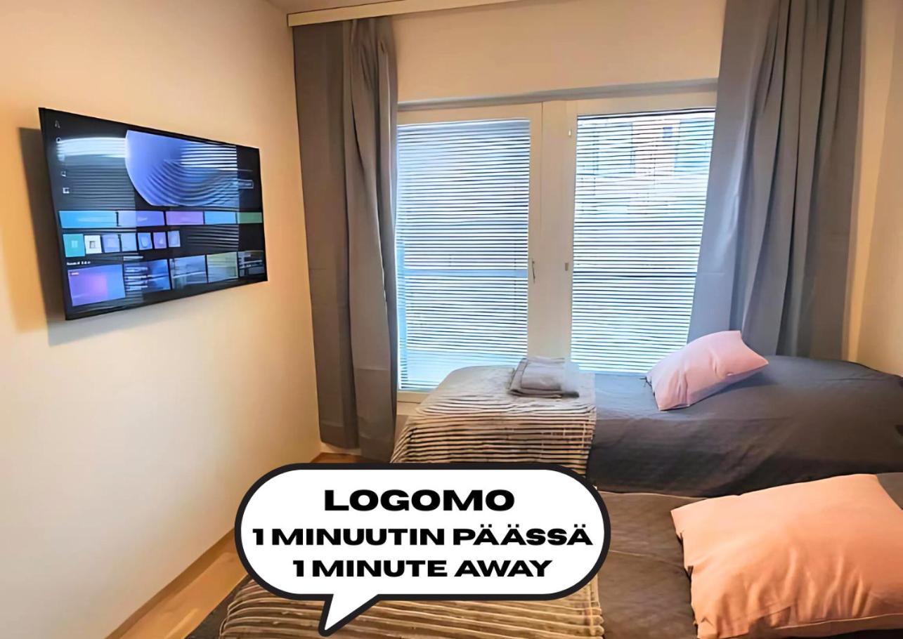 Ferienwohnung Laadukas Kalustettu Yksioe Logomolla 1-2Hloe Turku Exterior foto